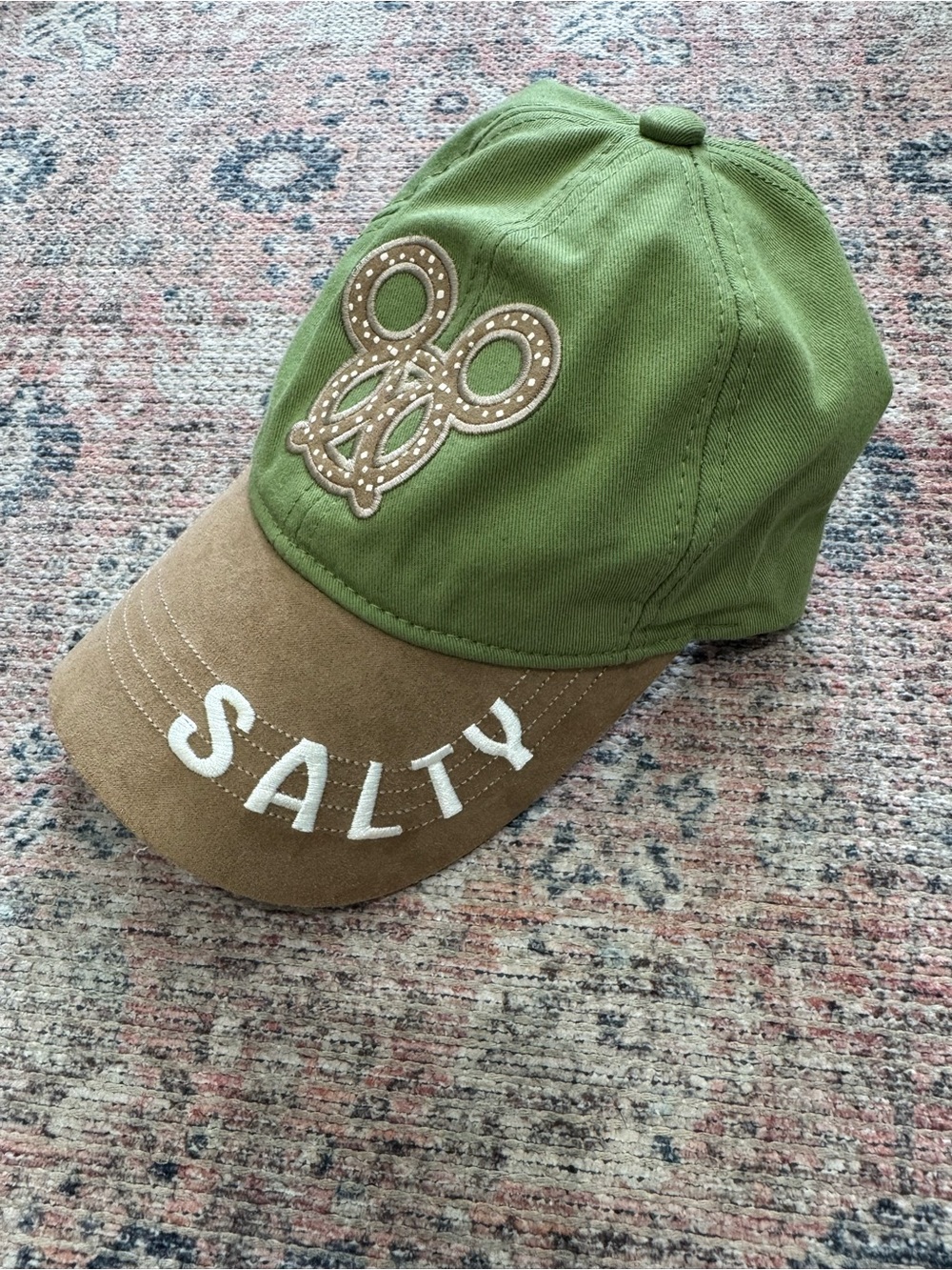 Disney Parks Salty Pretzel Adjustable Hat